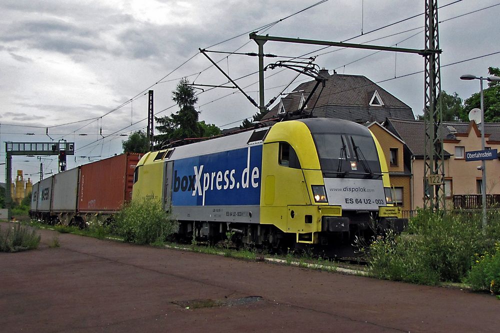 Bahnhof Oberlahnstein, boxXpress (reload)