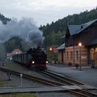 Bahnhof Oybin am Abend