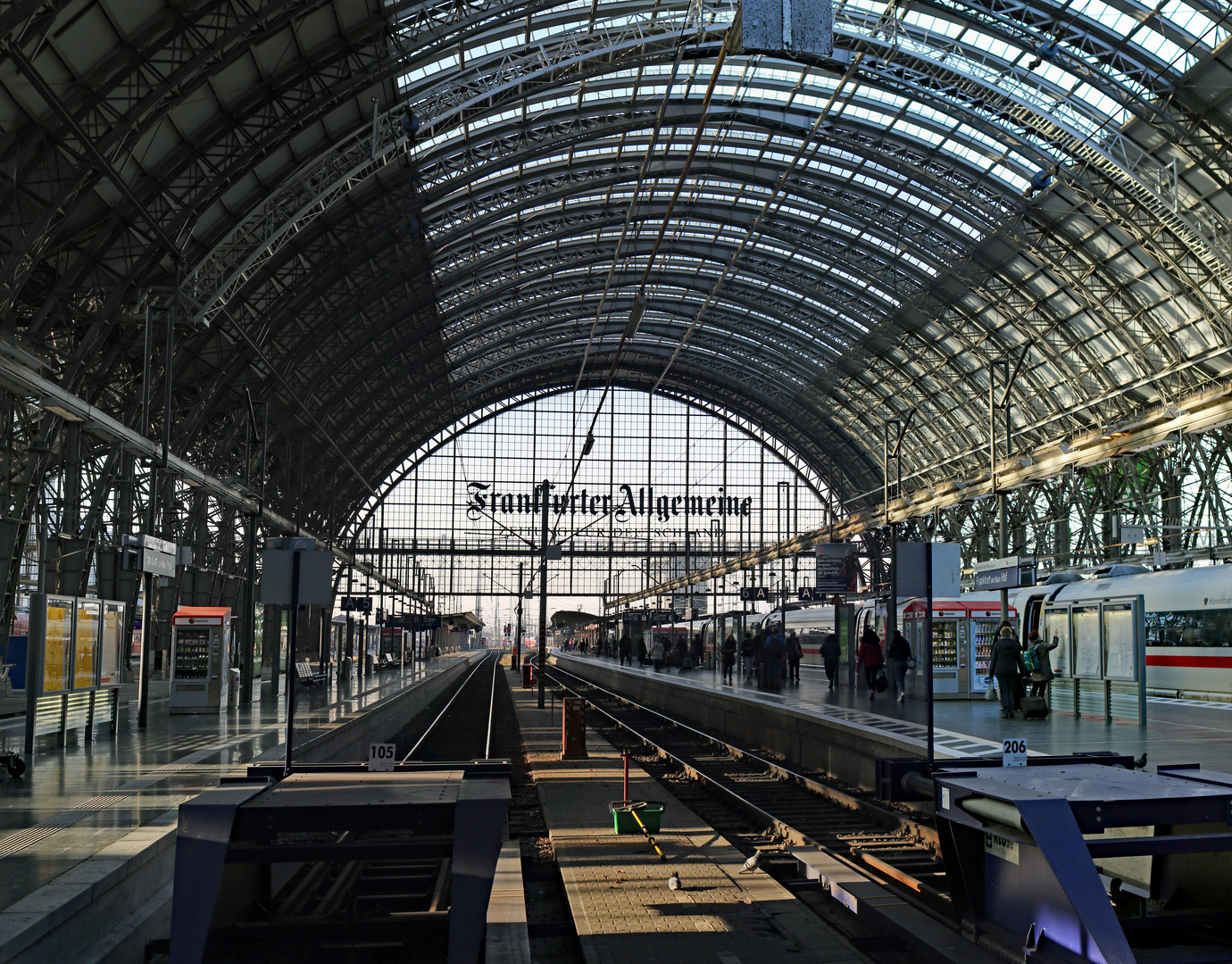 Bahnhof -Panorama