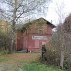 Bahnhof Papiermühle - ein bisschen in die Jahre gekommen