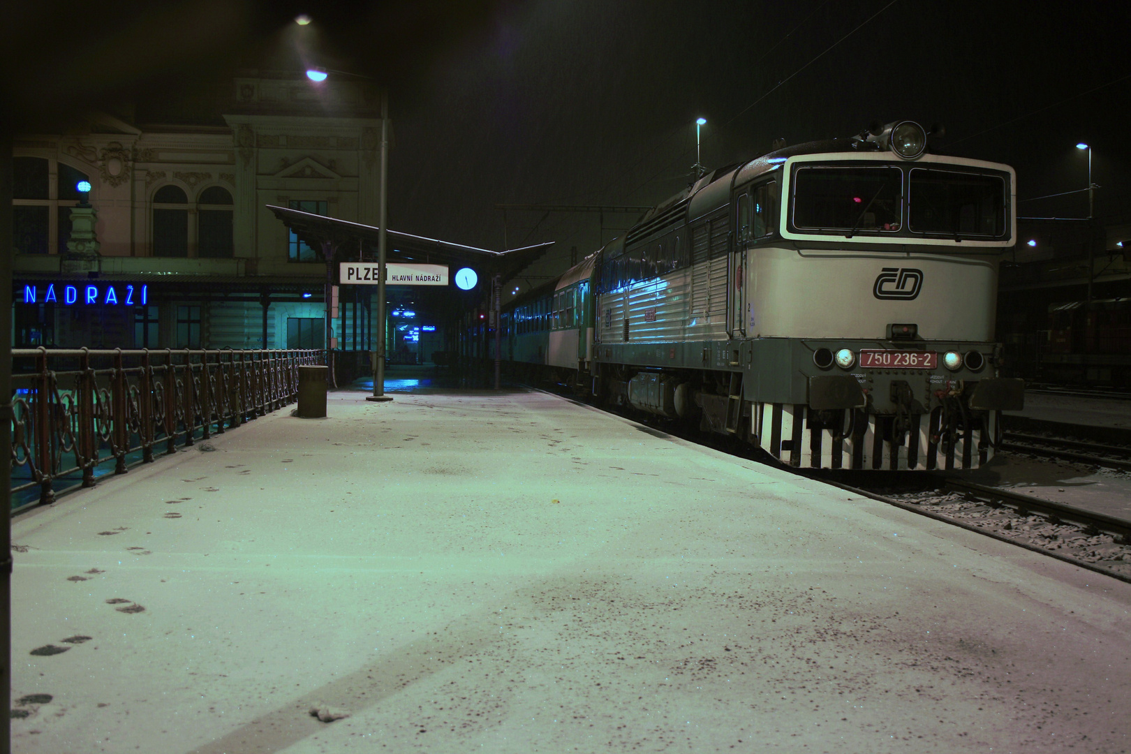 Bahnhof Pilsen .