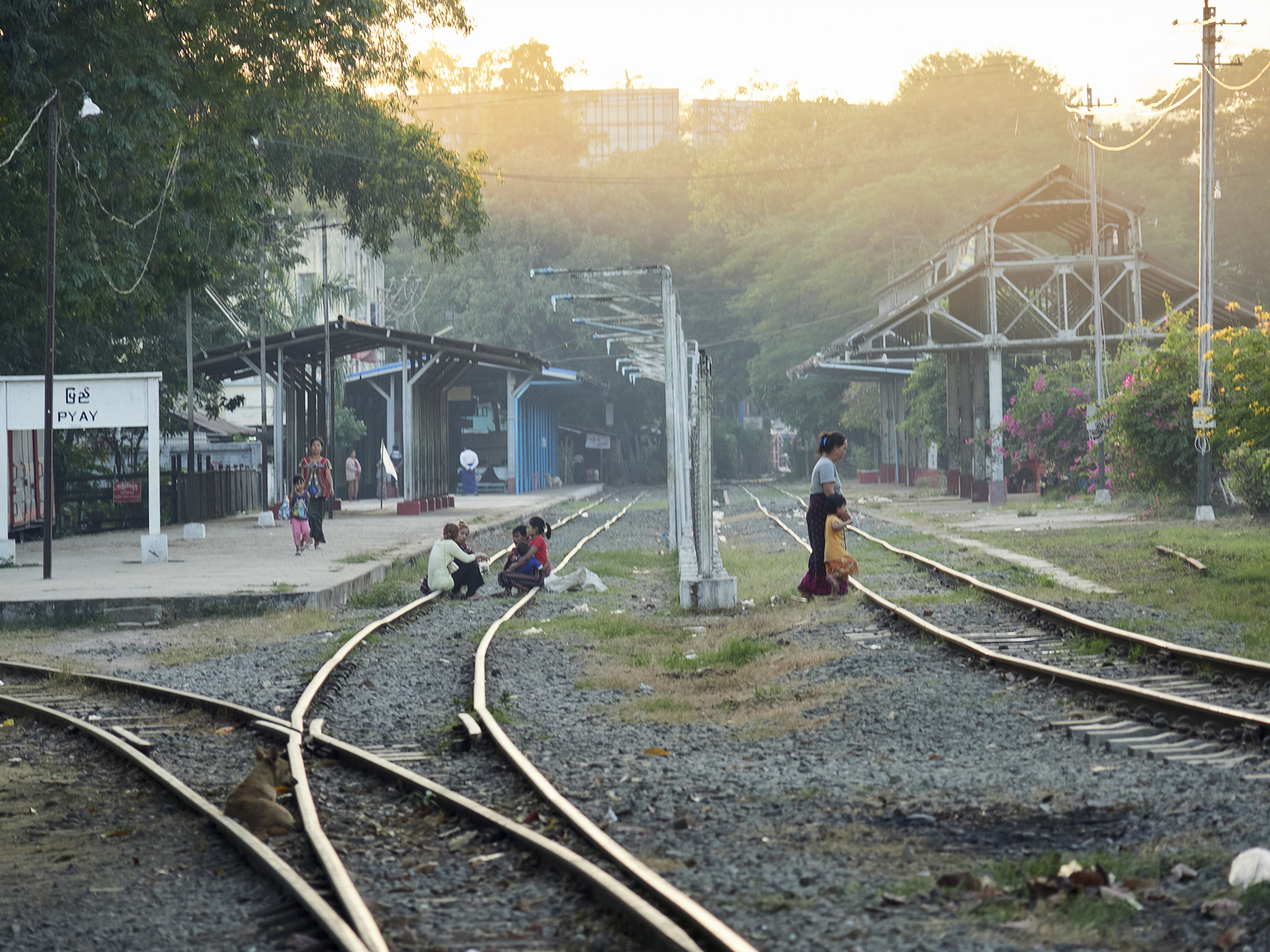 Bahnhof Pyay