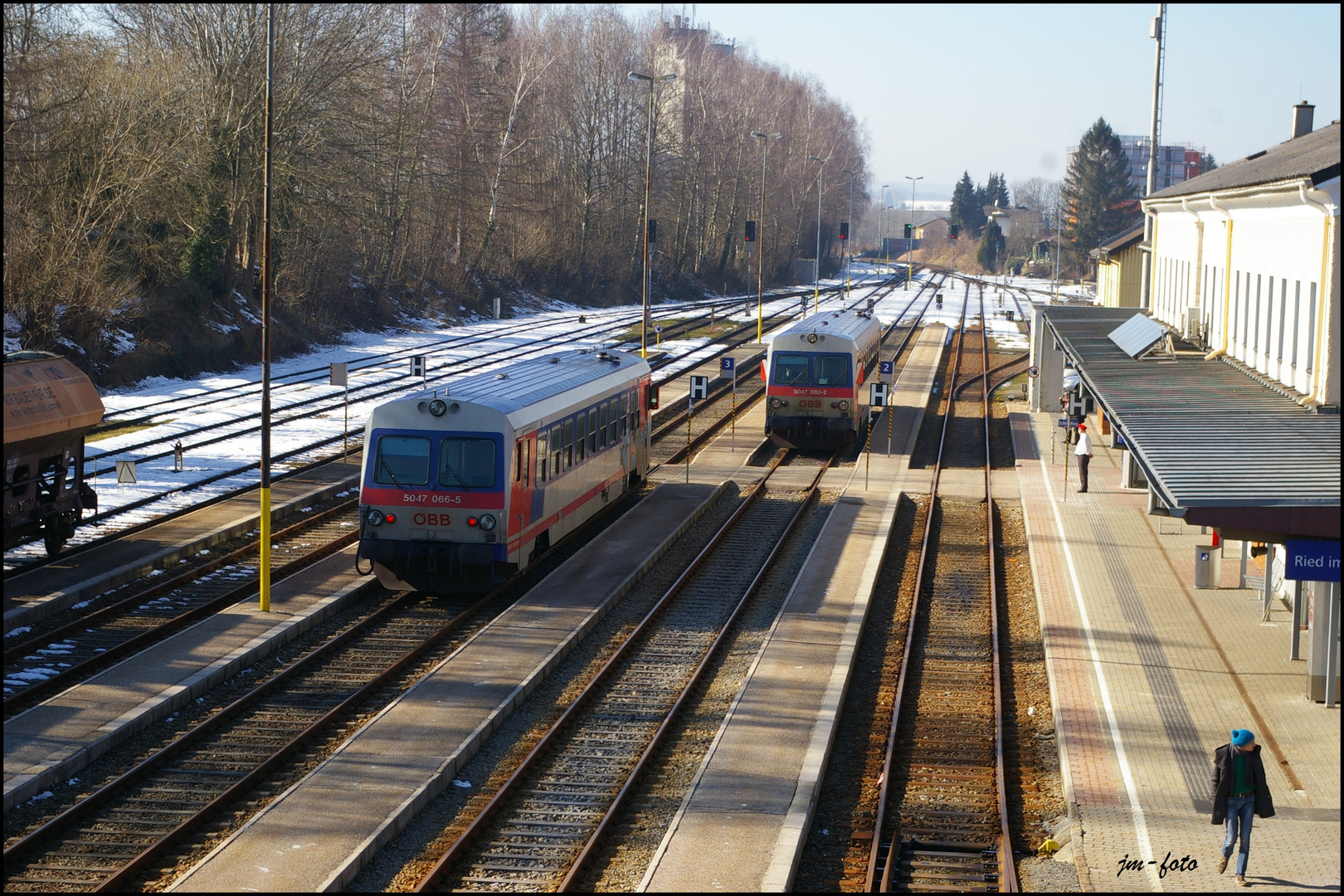 Bahnhof Ried im Innkreis, 20.02.2015 um 13:01