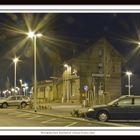 Bahnhof Rodgau bei Nacht