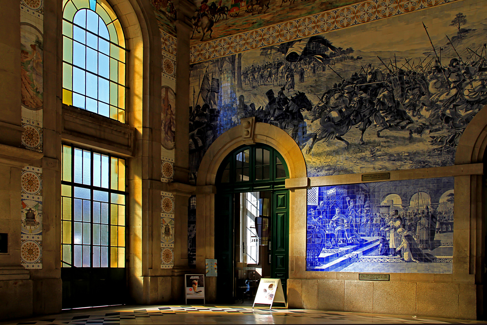 Bahnhof Sao Bento in Porto