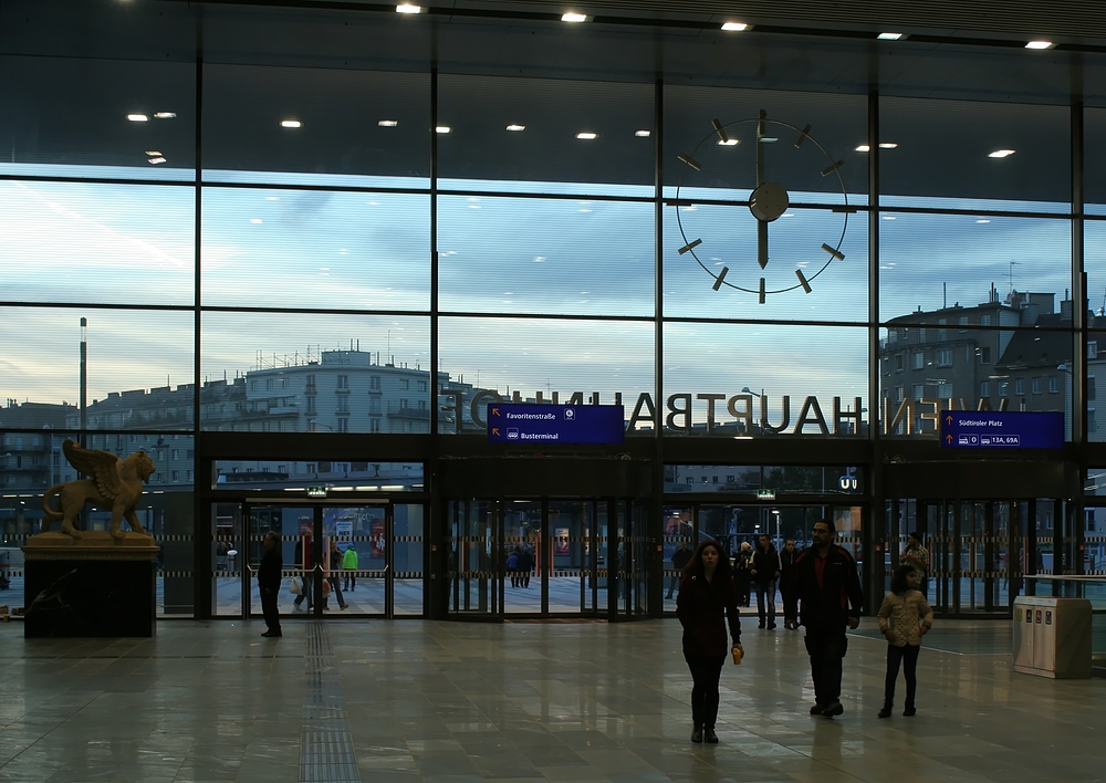 Bahnhof schauen