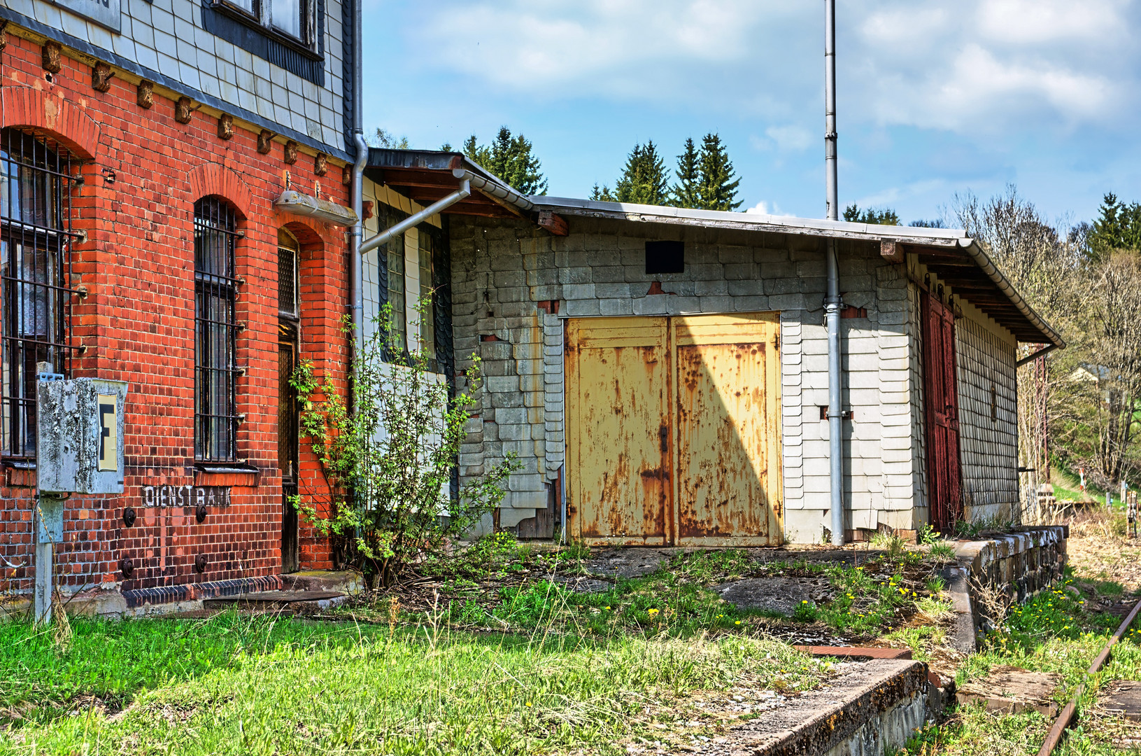 Bahnhof Schmiedefeld am Rennsteig HDR