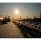 Bahnhof Schwerte bei -15°C 2009