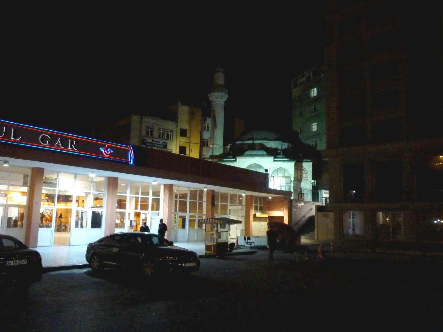 Bahnhof Sirkeci bei Nacht