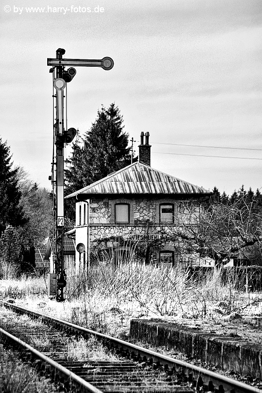 Bahnhof Tittmoning/Wiesmühl in SW