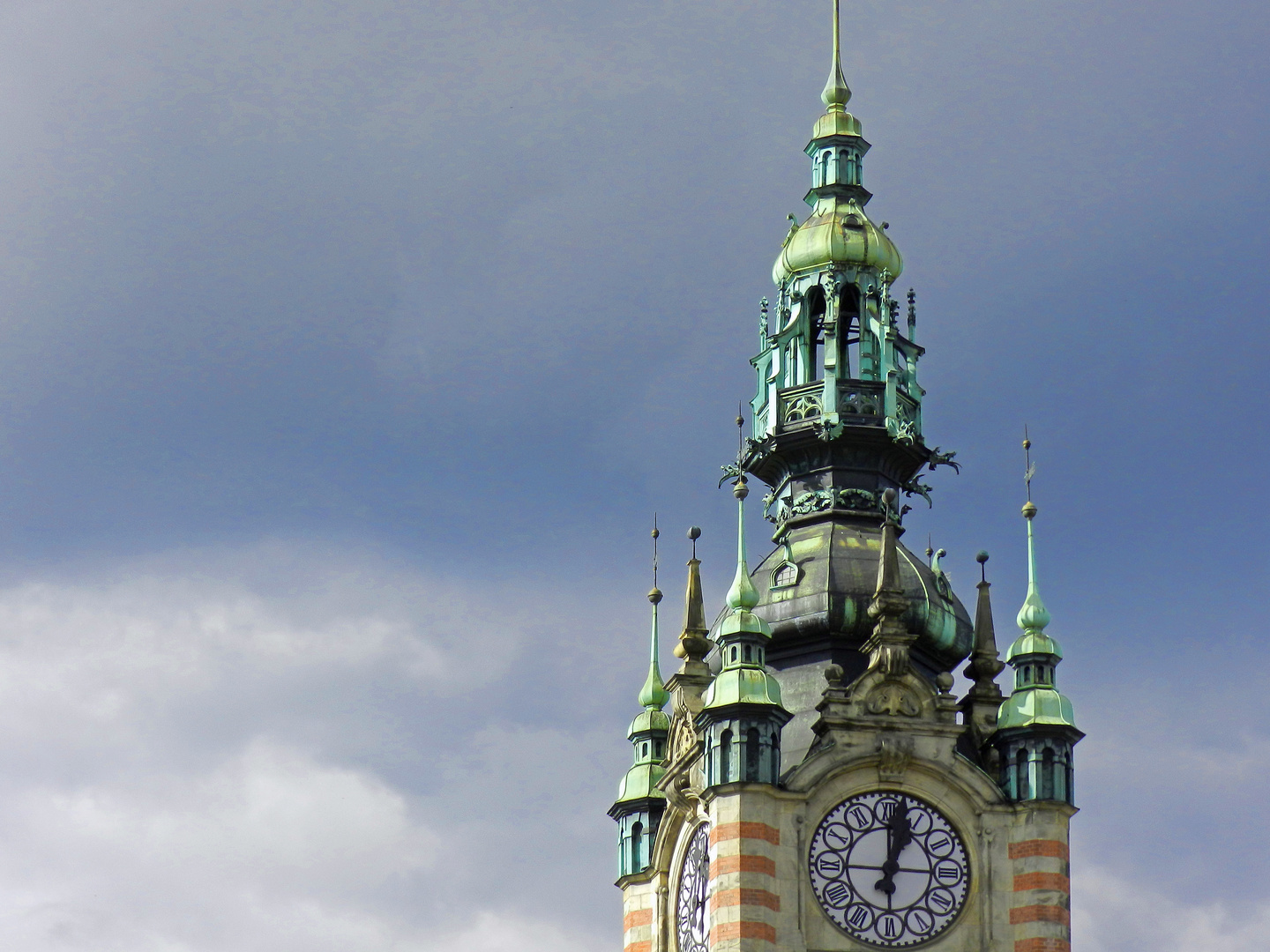 Bahnhof - Uhr (Gdansk)