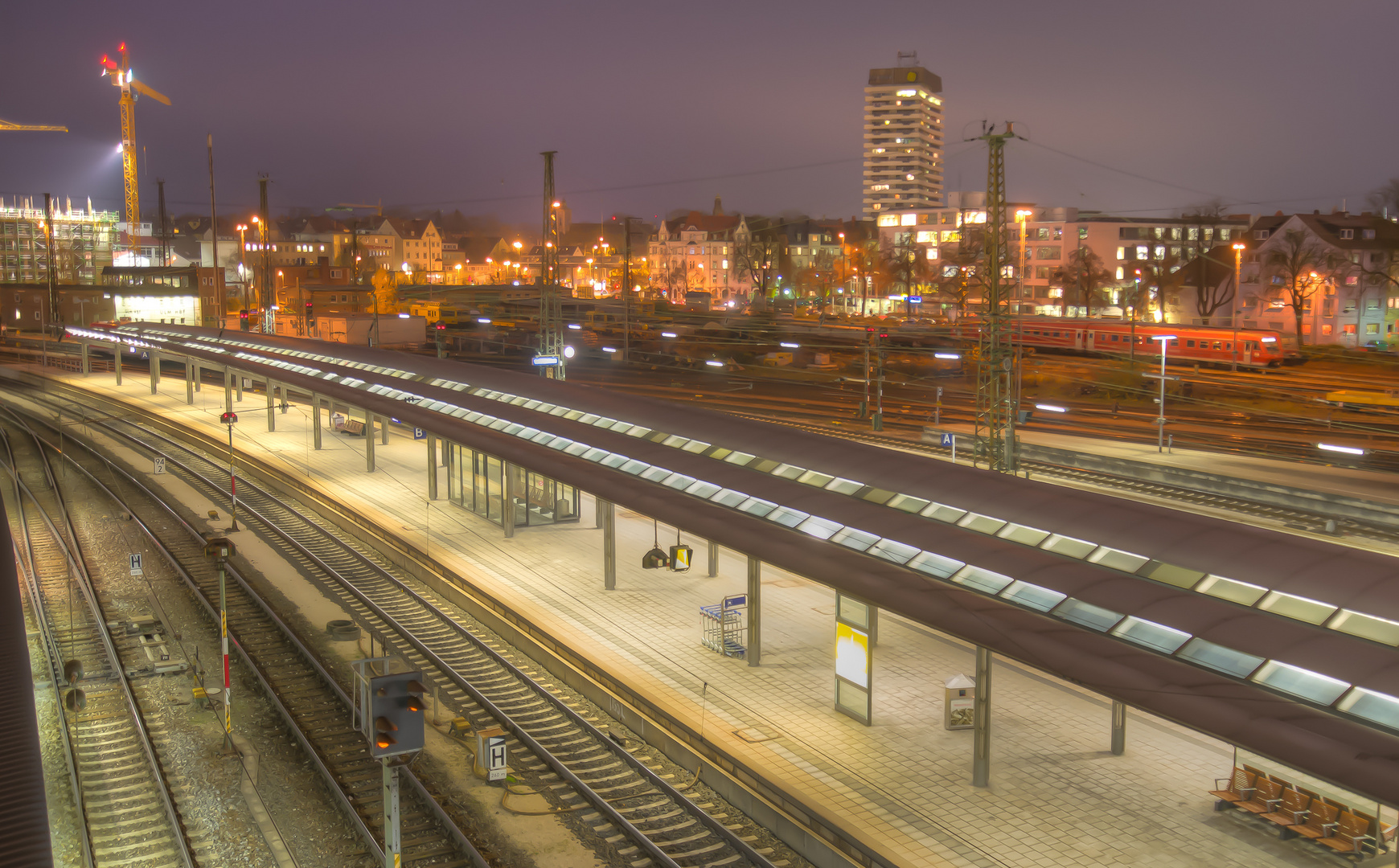 Bahnhof Ulm Foto & Bild eisenbahn, verkehr & fahrzeuge, schiene und straße Bilder auf