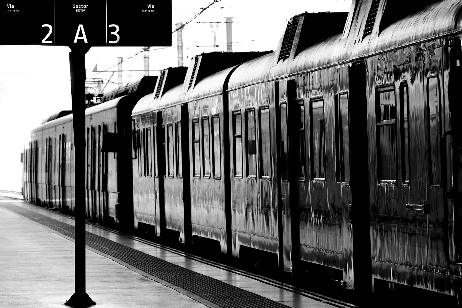 Bahnhof Valencia...