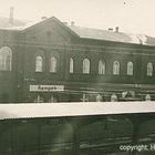 Bahnhof vom Kempen (Warthe) heute Kepno (Polen)