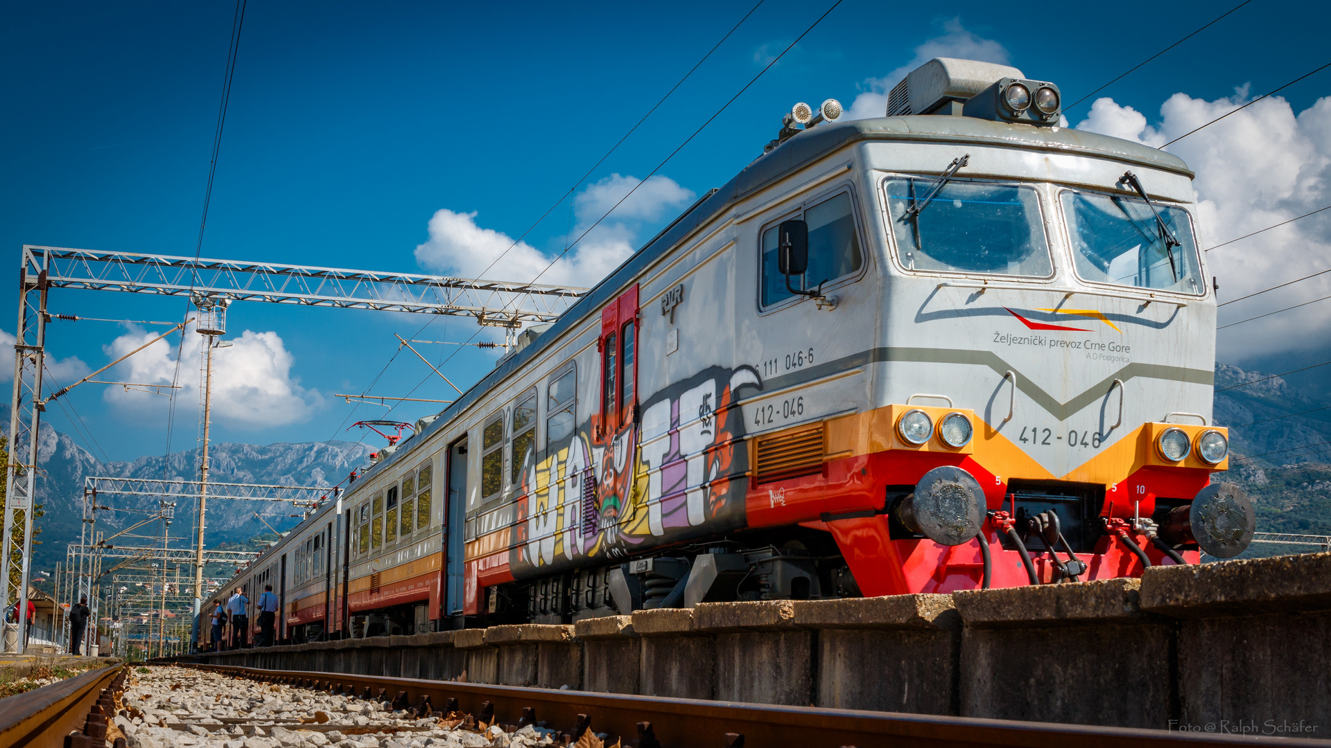 Bahnhof von Bar in Montenegro