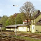 Bahnhof Warstein in voller Schönheit ...