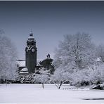 Bahnhof Wiesbaden im Winter