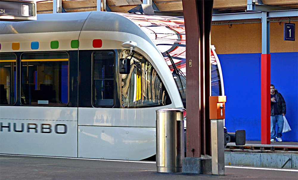 Bahnhof Winterthur VII; Der Balken im Auge