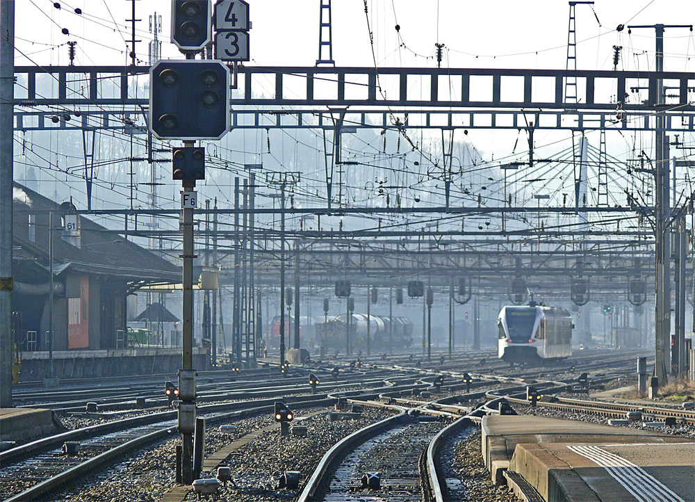 Bahnhof Winterthur XXVIII; Der Regionalzug