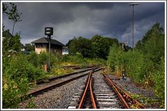 Bahnhof Wülfrath vor dem Ende