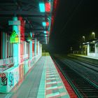 Bahnhof Zeppelinheim HDR-Anaglyphe