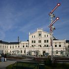 Bahnhof Zittau - Die Signale stehen auf freie Fahrt - nur die Richtung ist noch unklar.....