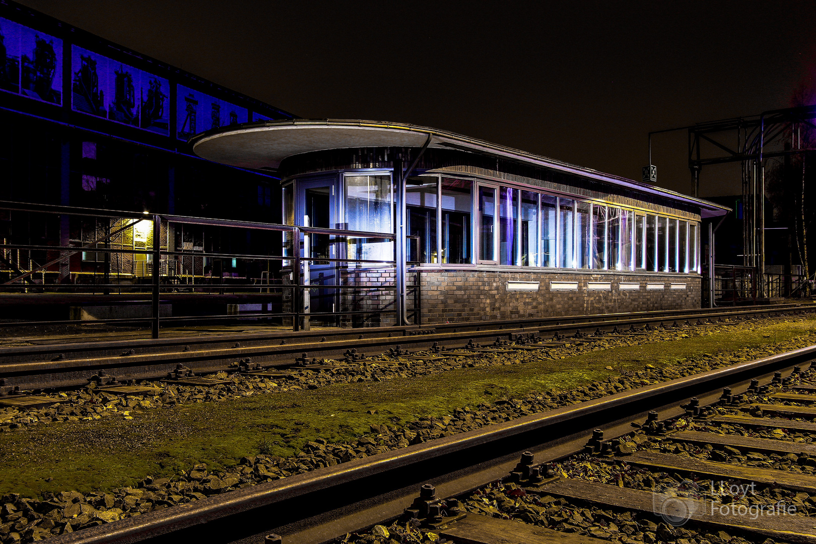 Bahnhofhäuschen im Landschaftspark