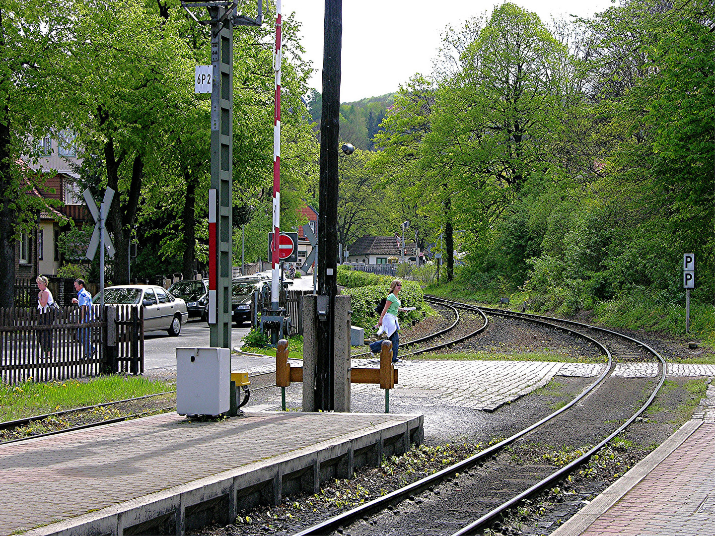 Bahnhofs Ausfahrt !