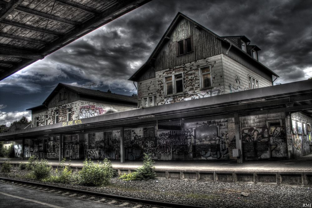 Bahnhof's Ruine