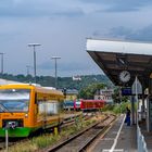 Bahnhofs-Szene in Schwandorf
