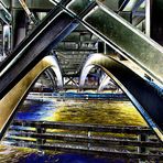 Bahnhofsbrücke Berlin Friedrichstraße in einer anderen Ausführung