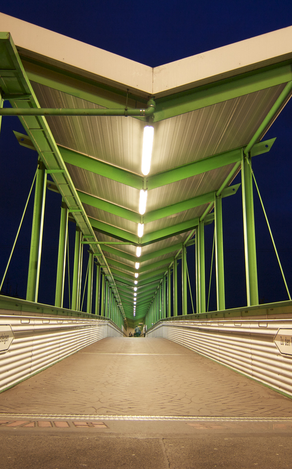 Bahnhofsbrücke in Gießen