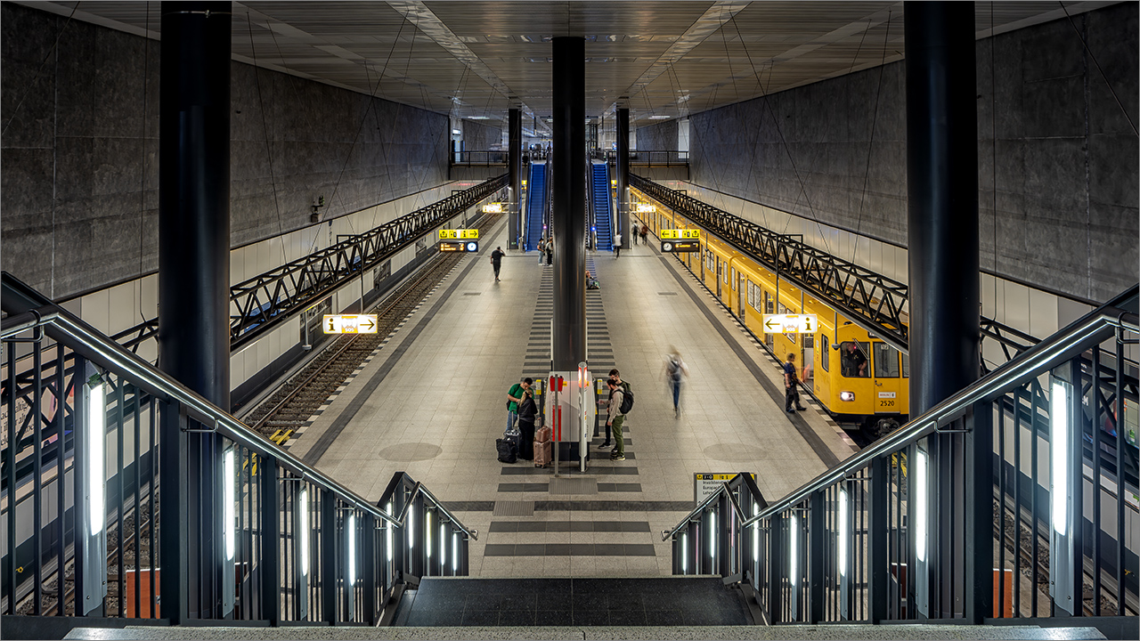 Bahnhofsdurchblick