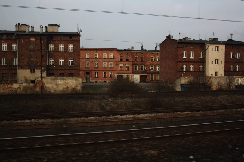 Bahnhofseinfahrt Gleiwitz