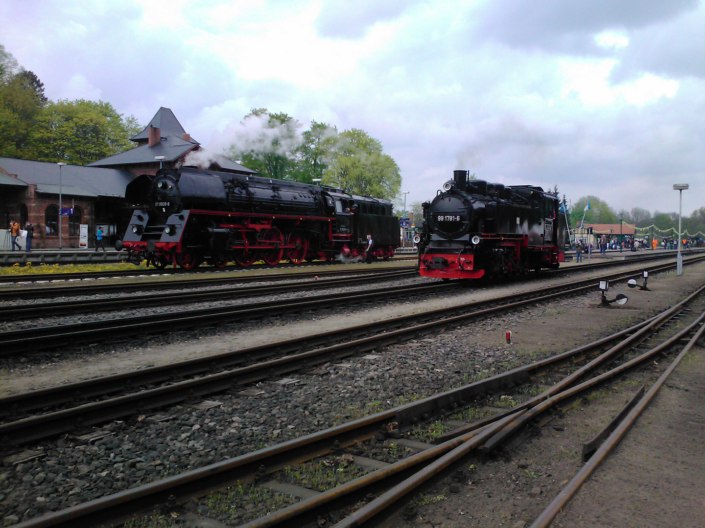 Bahnhofsfest Putbus 2013 - Sonderzüge (3)