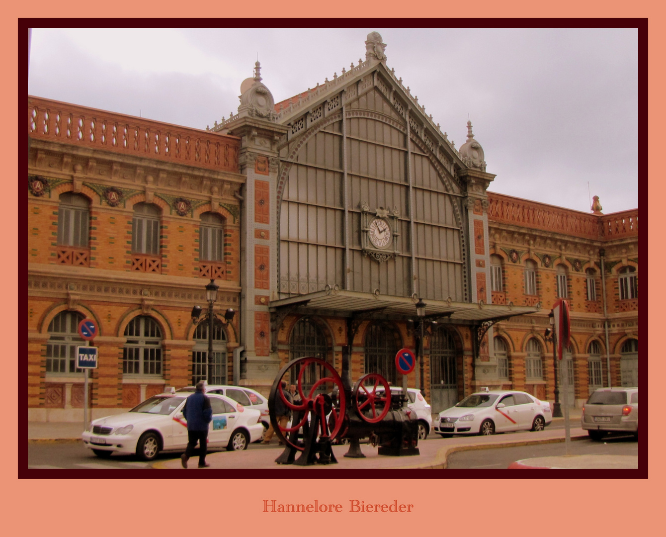 Bahnhofsgebäude- Almeria (Spanien)