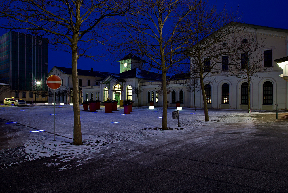 Bahnhofsgebäude in Nordhausen