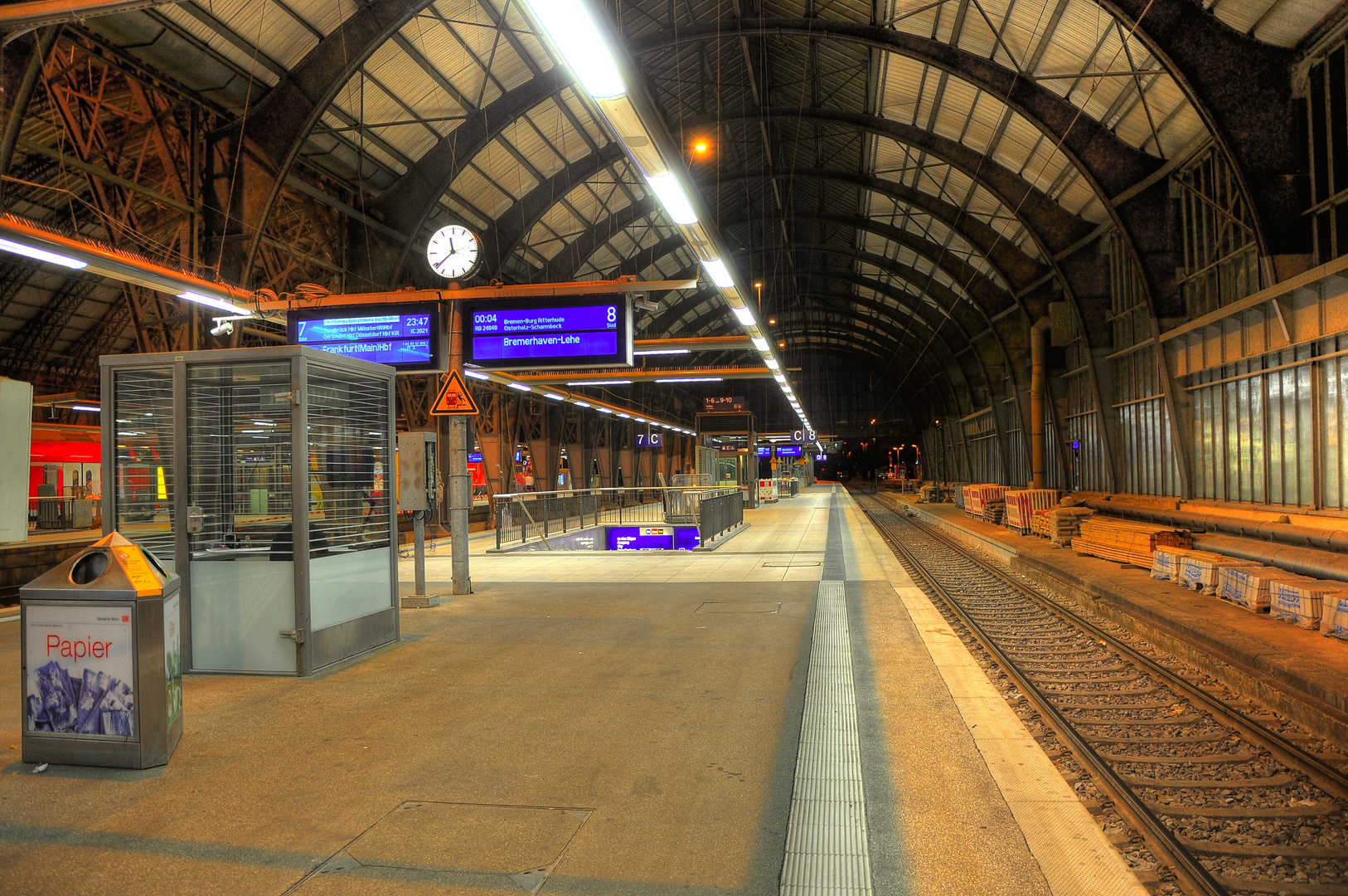 Bahnhofshalle Bremen HDR