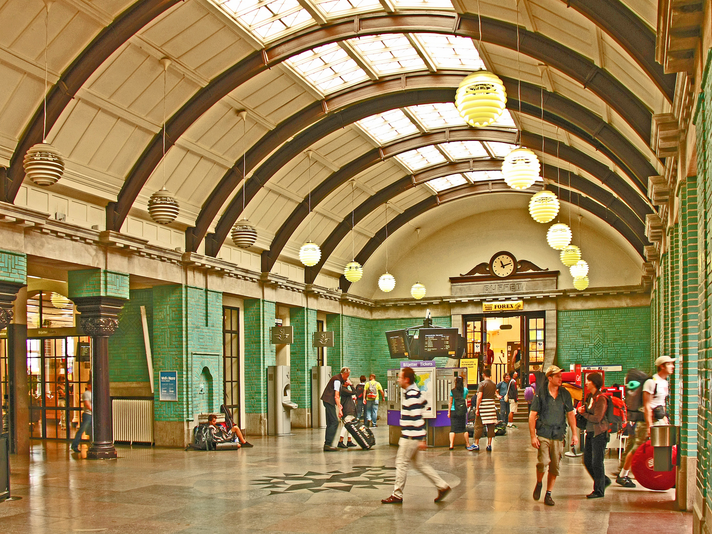 Bahnhofshalle in Malmö