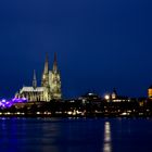 Bahnhofskirche bei Nacht