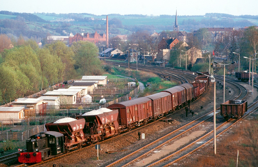 Bahnhofsköf in Kahla 1986