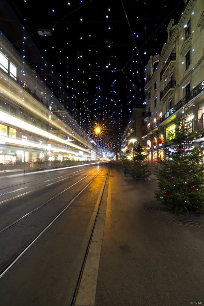 Bahnhofstrasse am 23.12.14