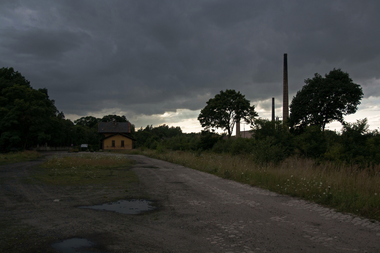 Bahnhofstraße in Freiwaldau