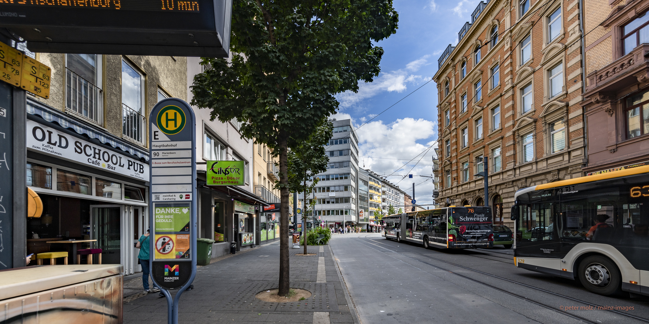 Bahnhofstrasse in Mainz (1)