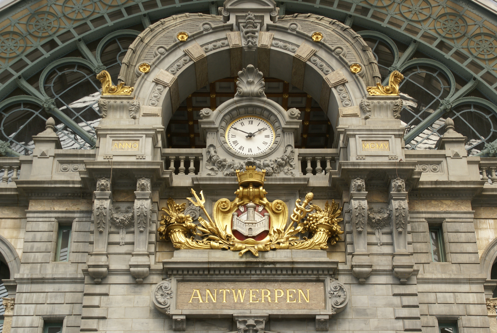 Bahnhofsuhr Antwerpen Centraal