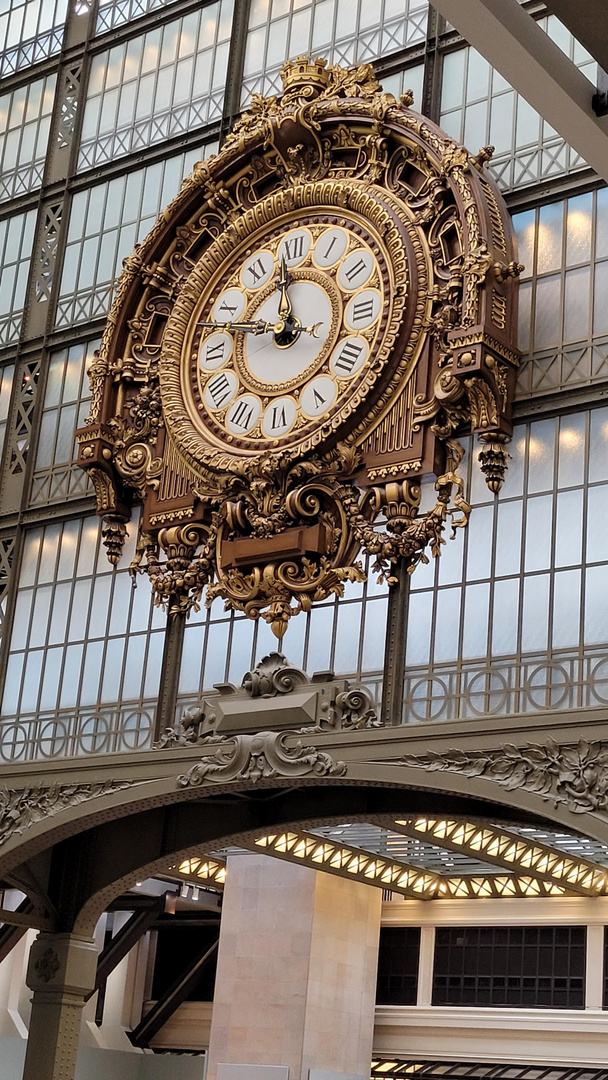 Bahnhofsuhr im Musee d Orsay