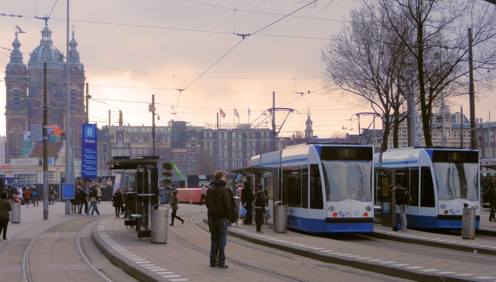 Bahnhofsvorplatz Amsterdam