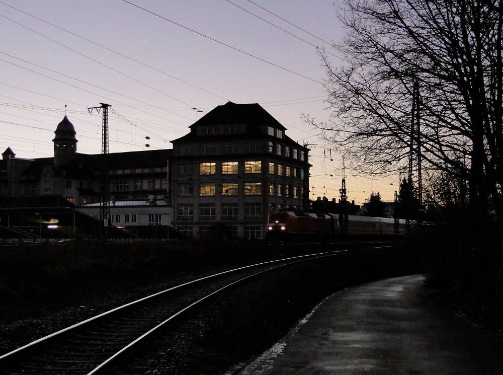 Bahnraum Augsburg - Grenz . Licht