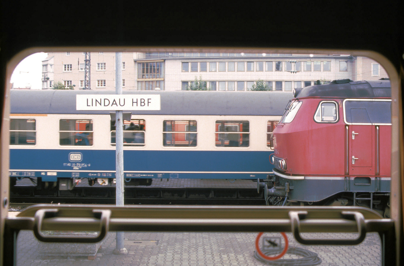 Bahnreise in den 80ern