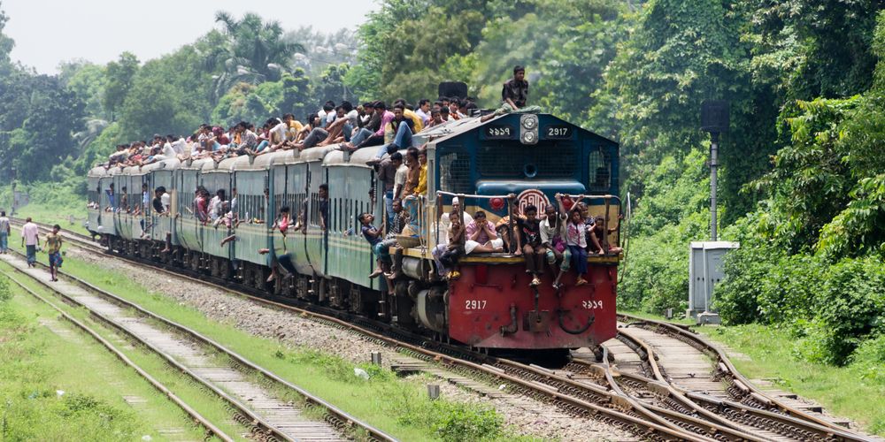 Bahnreise zum Fest - Eid ul Fiter